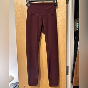 Lululemon Like New Wunder Under High Rise Legging 25” Inseam